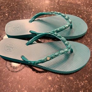 Tory Burch Flip Flops size 9
